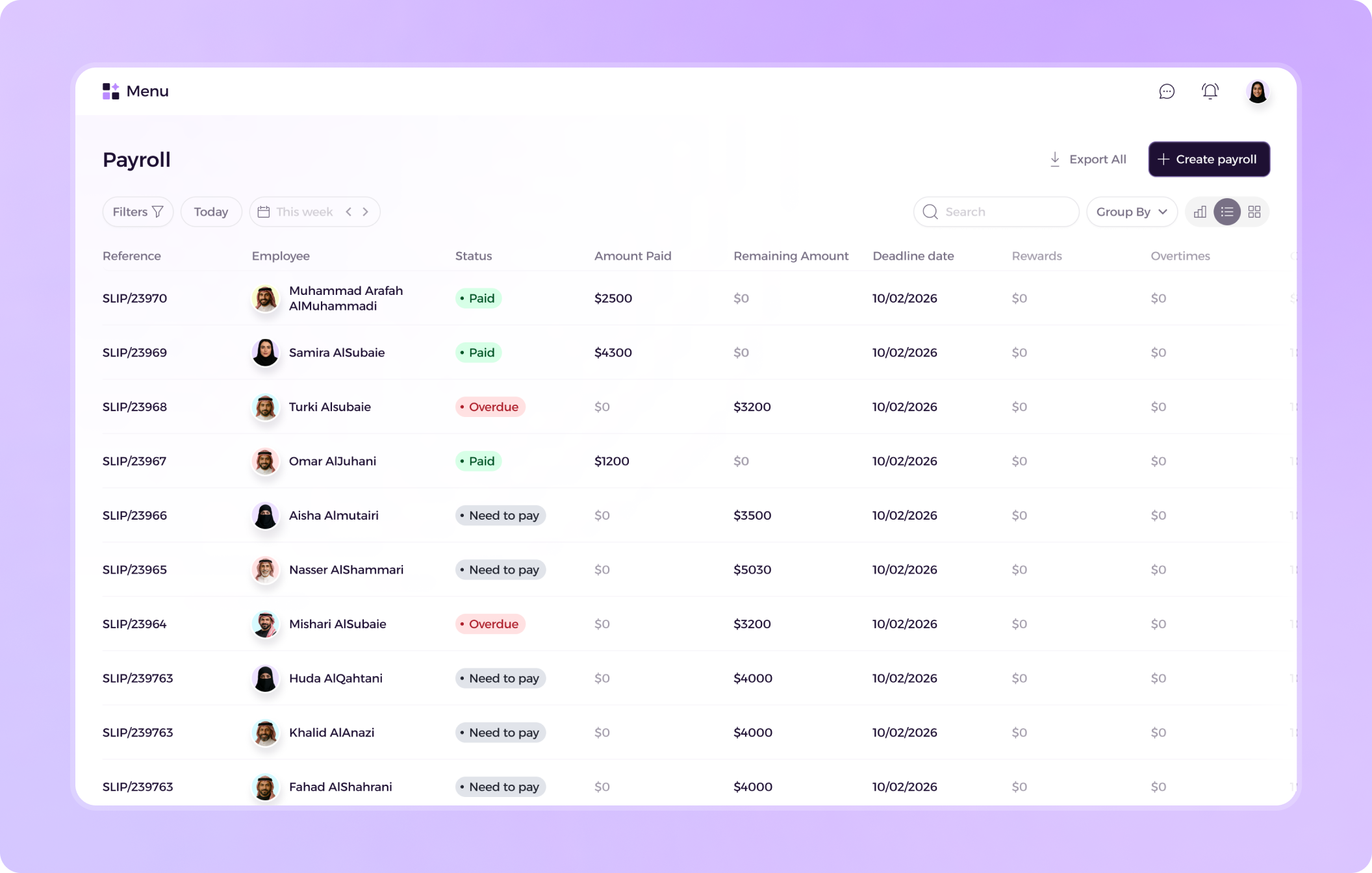 Simplified and Accurate Payroll Management